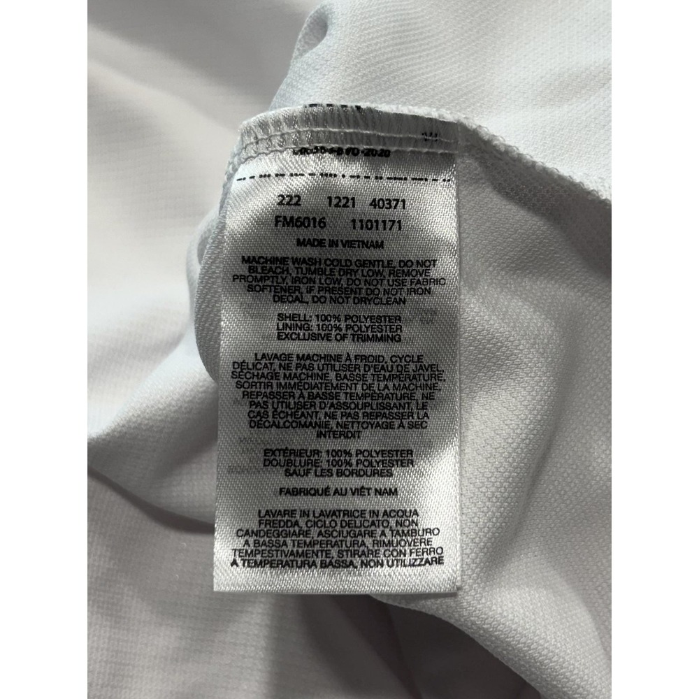 Columbia PFG Omni-Shade Polo Shirt Mens Medium White Fishing UV Protection - Picture 10 of 13